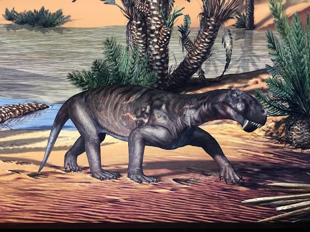 Gorgonopsia enjoying a beach holiday